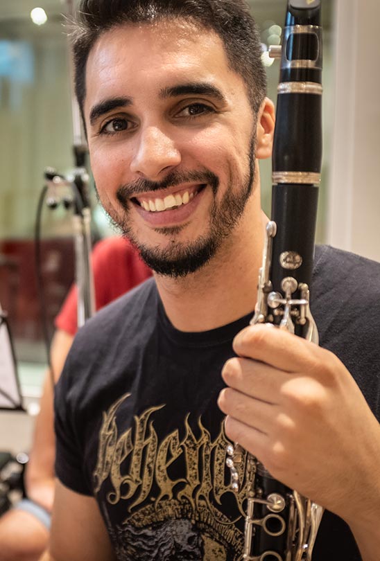 Gonzalo Morales Sánchez - Clarinete