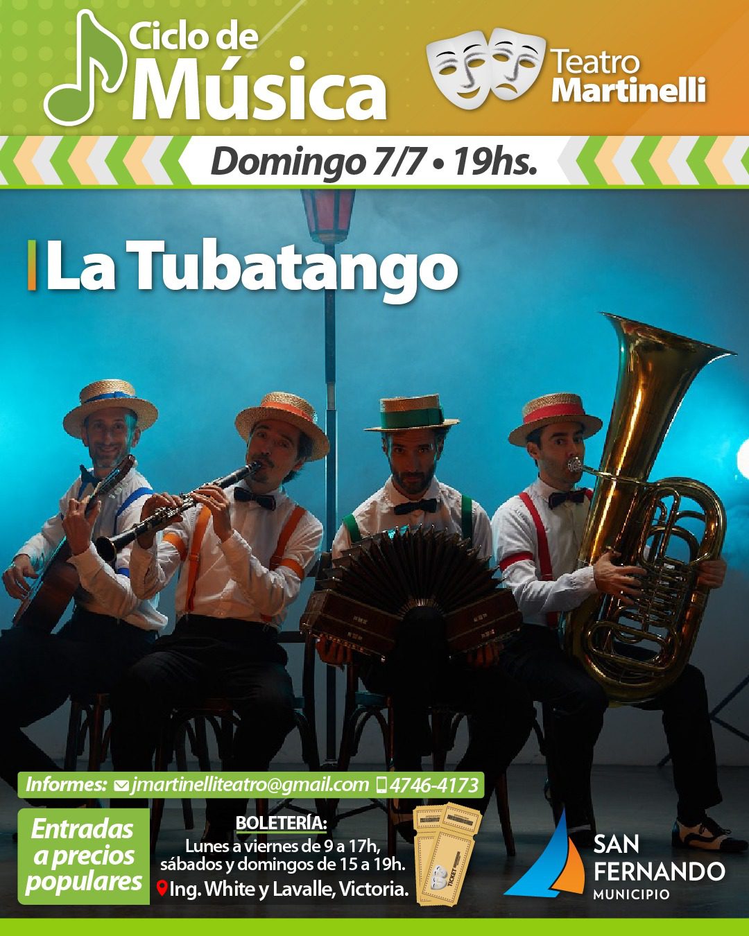 La Tubatango - Teatro Martinelli